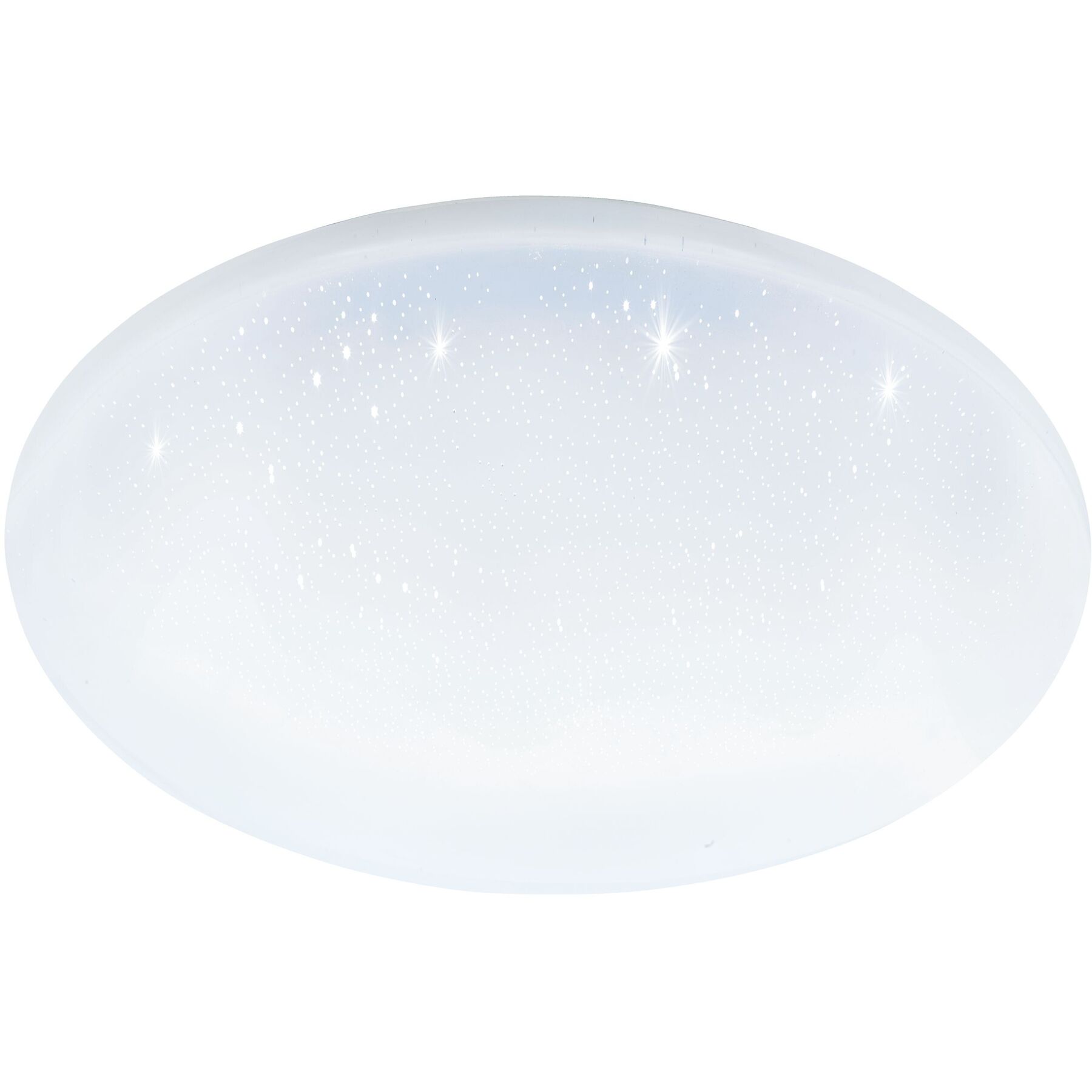Eglo Deckenlampe Totari-Z Weiss Stahl 2160 lm Dimmbar B 38 cm - LED - Lichtfarbe: Extra warmweiss - Kaltes Tagesweiss- LED Energiesparlampe