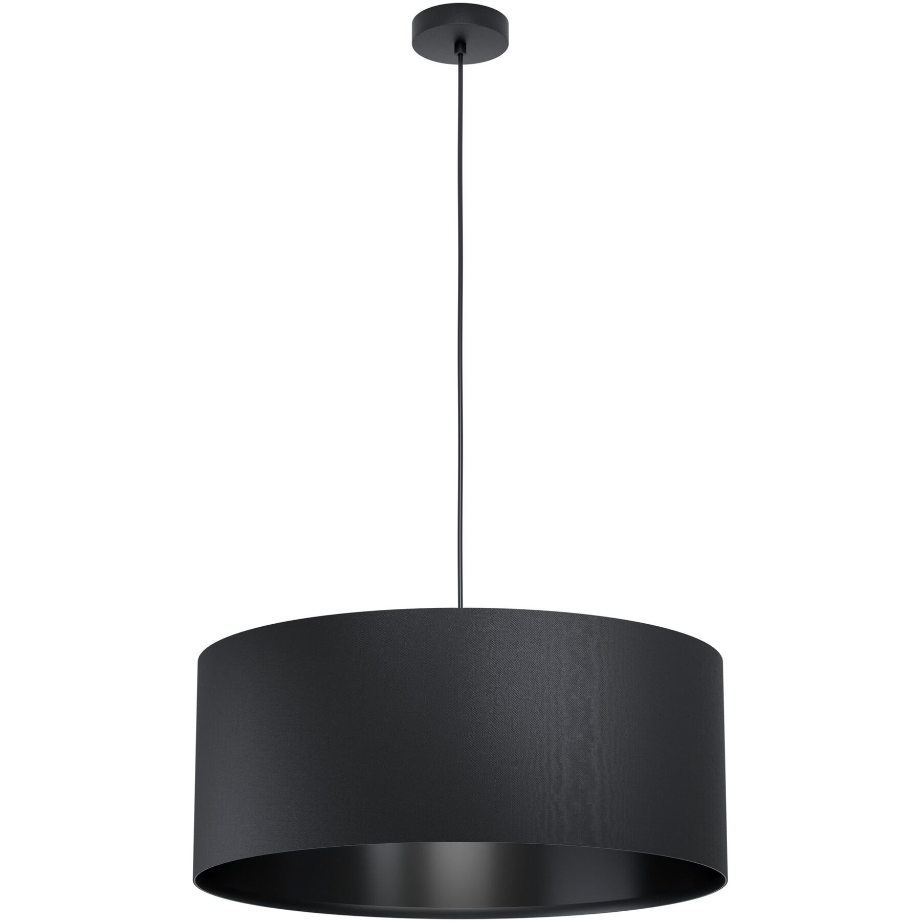 Eglo Pendellampe Maserlo 1 Schwarz Stahl B 53 cm