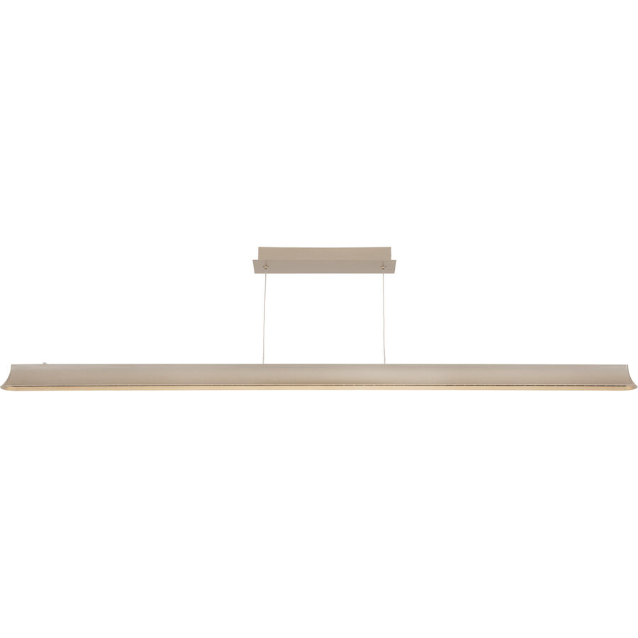 Pendellampe Gambia Grau Metall 154 cm 120 cm – LED – Lichtfarbe: Extra warmweiss – Helles Neutralweiss – Pendellampe- LED Energiesparlampe