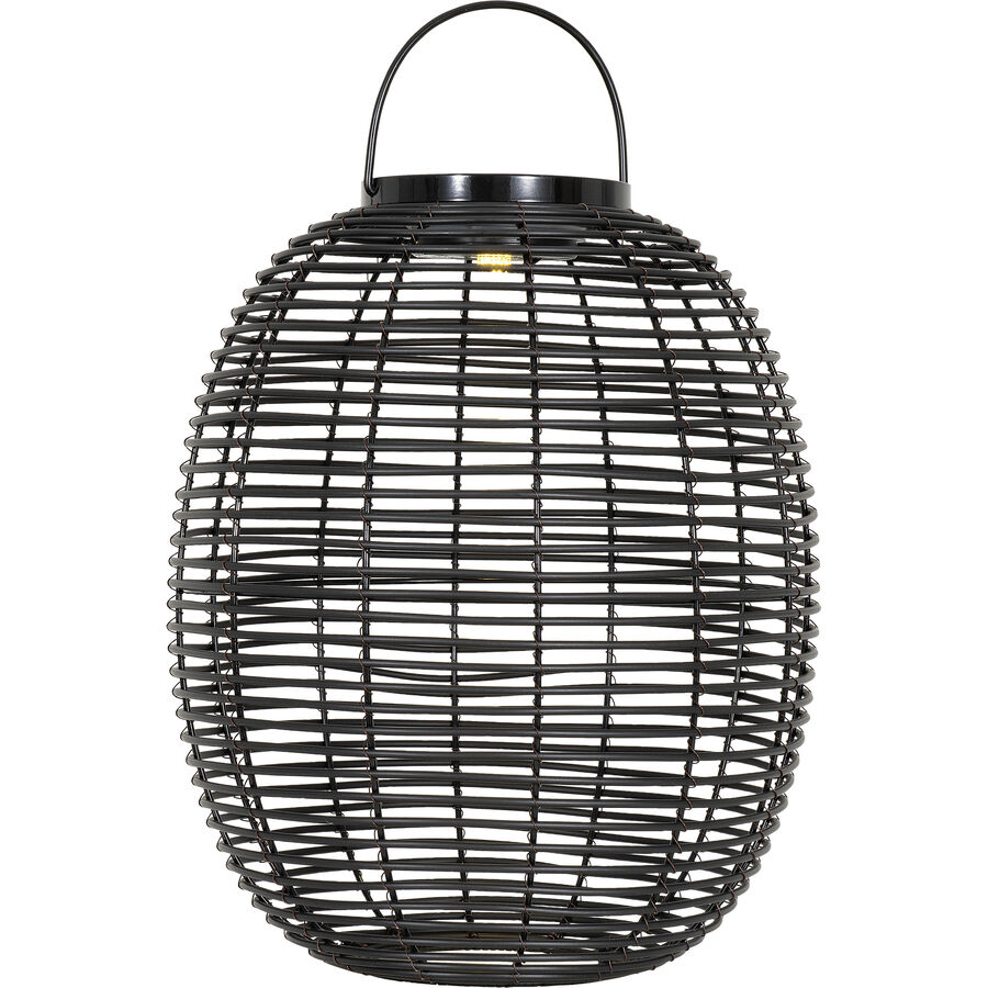 Solarlampe Alcoa Schwarz Kunststoff 42 cm 35 cm
