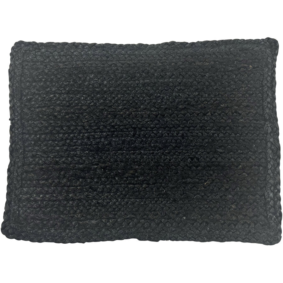 Tischwäsche Lenny Schwarz Jute 48 cm - Tischwäsche