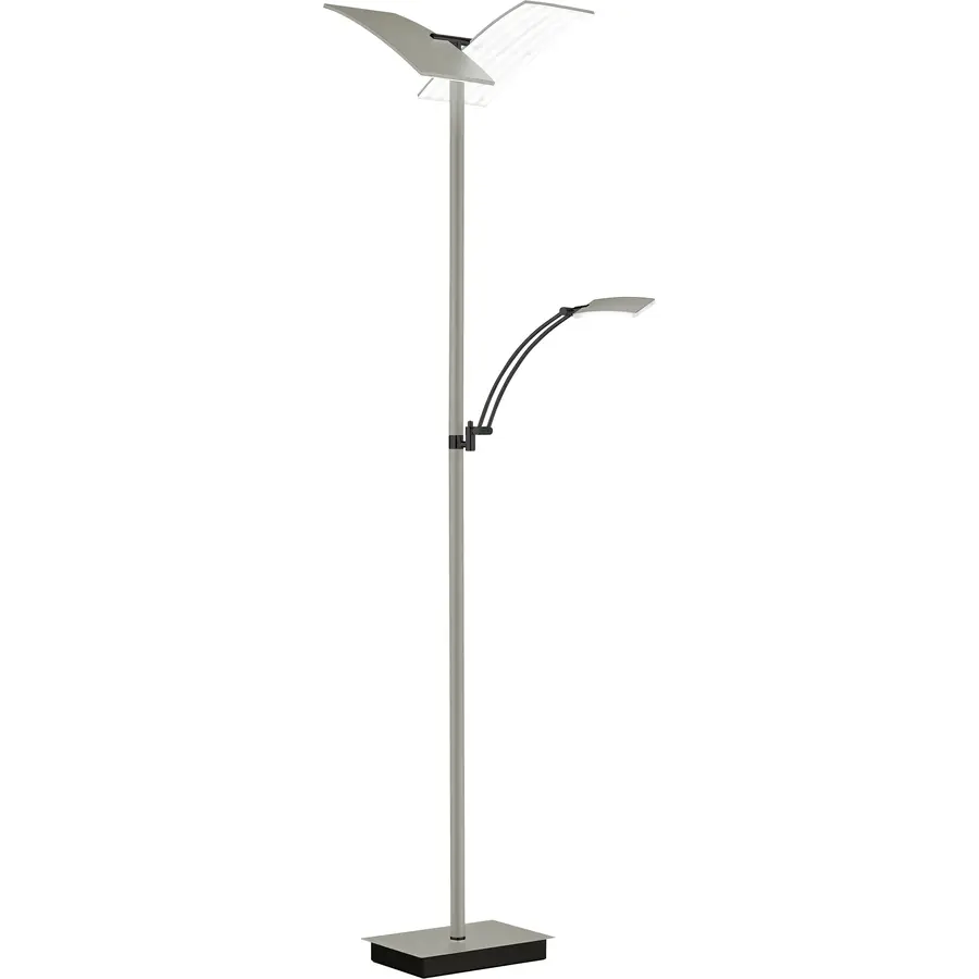 Stehlampe Lumiel Taupe Aluminium/Eisen 4200 lm H 182 cm