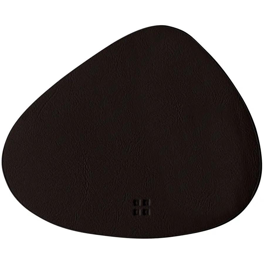 Untersetzer Ambiente schwarz PVC Eigene Form B 14 cm