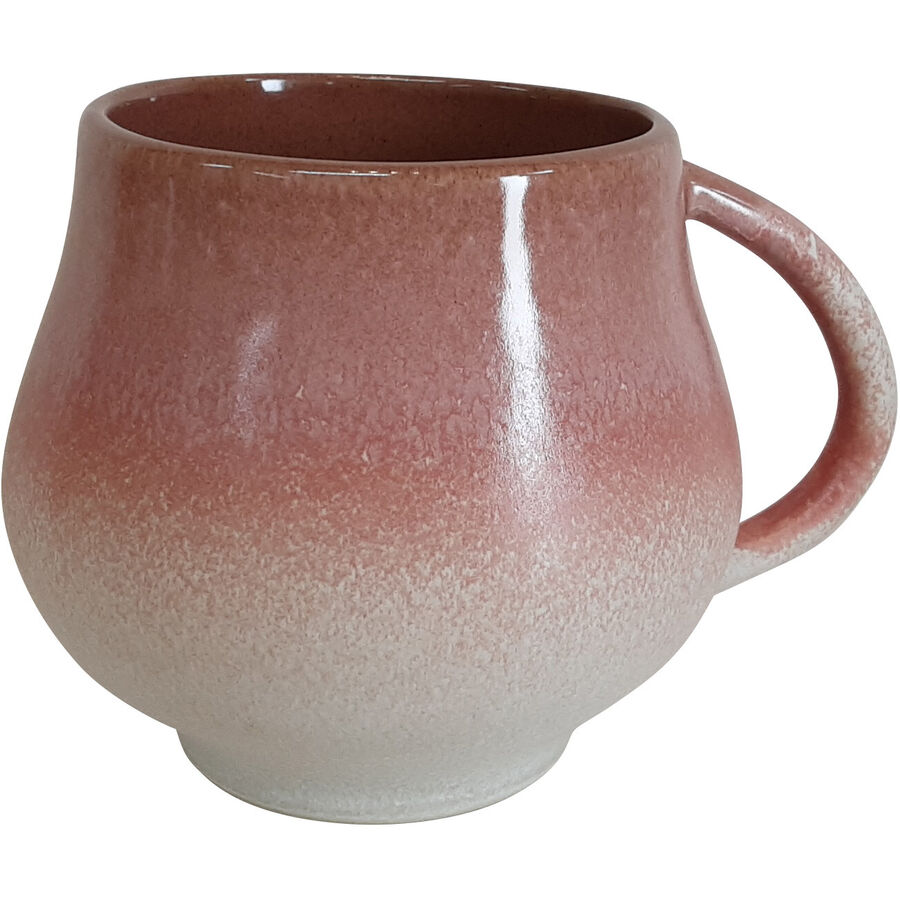 Tasse Fiona Rosa Steingut