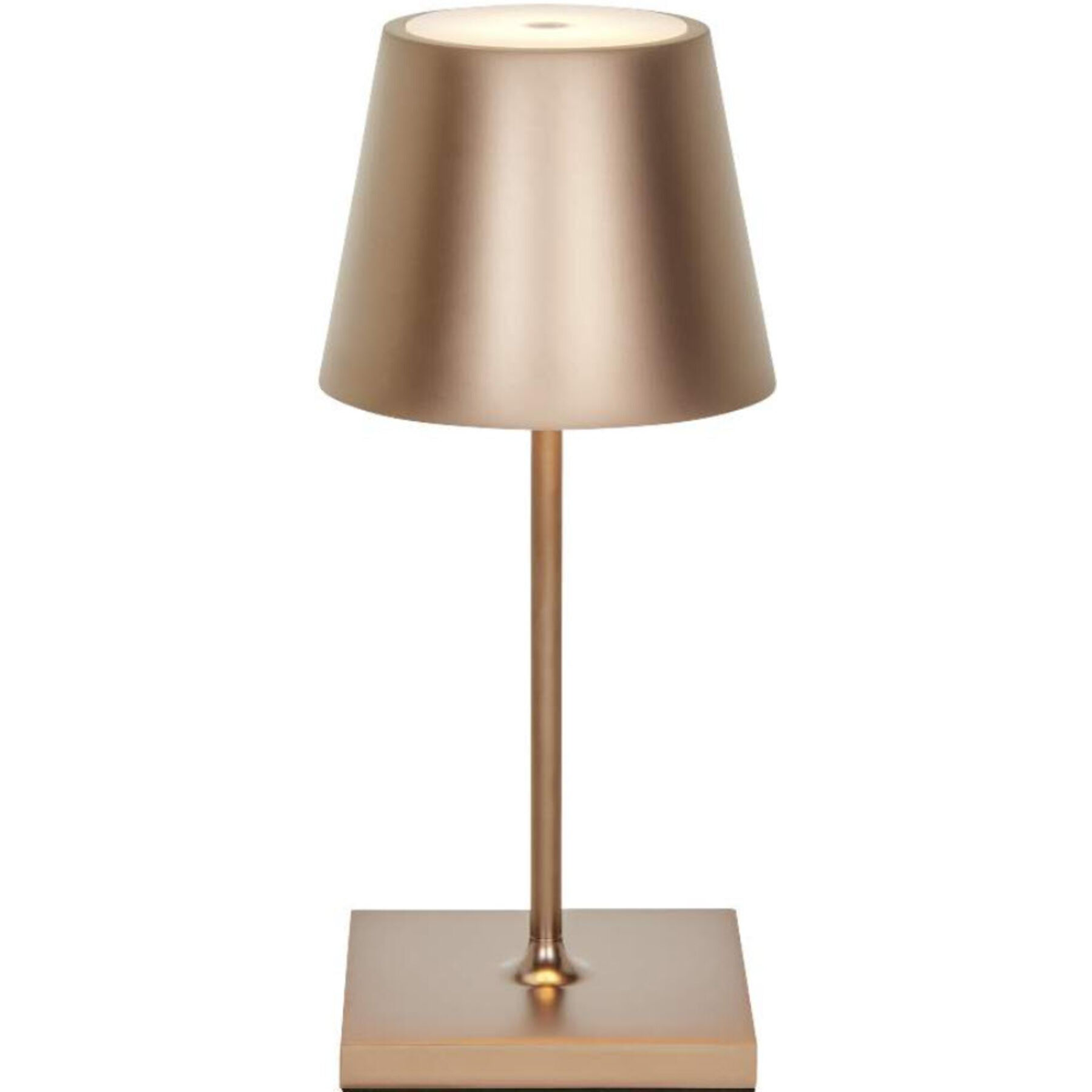 Tischlampe Aline Bronze Aluminium, Kunststoff H 25 cm 190 lm - LED - Lichtfarbe: Extra warmweiss - LED Energiesparlampen
