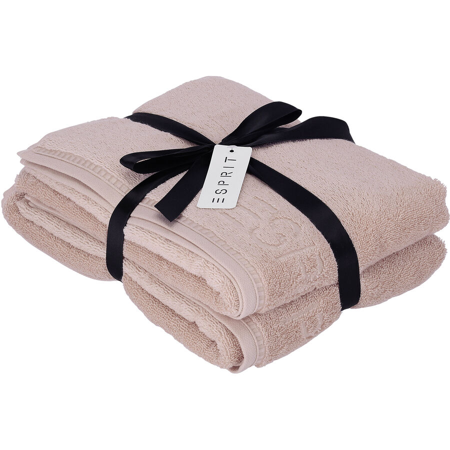 Duschtuch Daily Solid Rosa Baumwolle 67 cm 140 cm