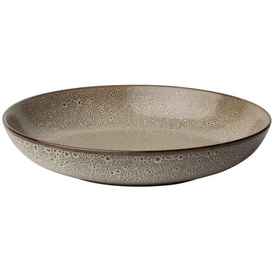 Suppenteller Elements Stone Beige/Braun Steingut 23 cm