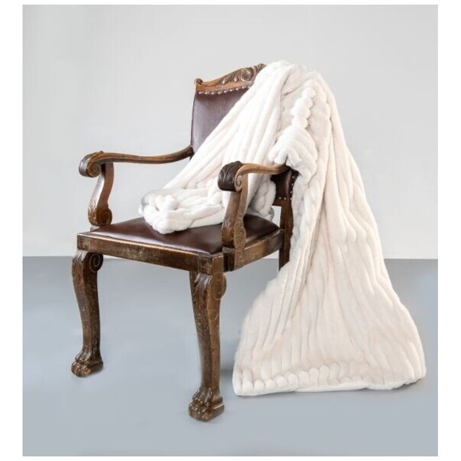 Kunstpelz Midas Beige Polyester 200 cm 150 cm