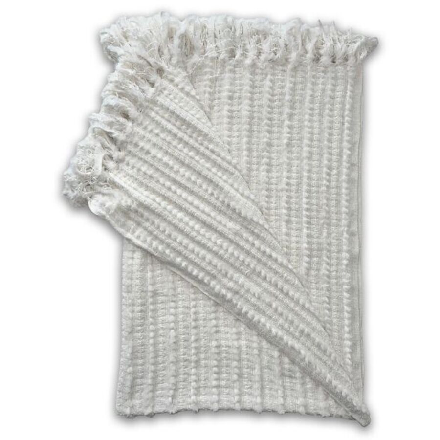 Wohndecke Nala Beige Kunstfaser 170 cm 130 cm