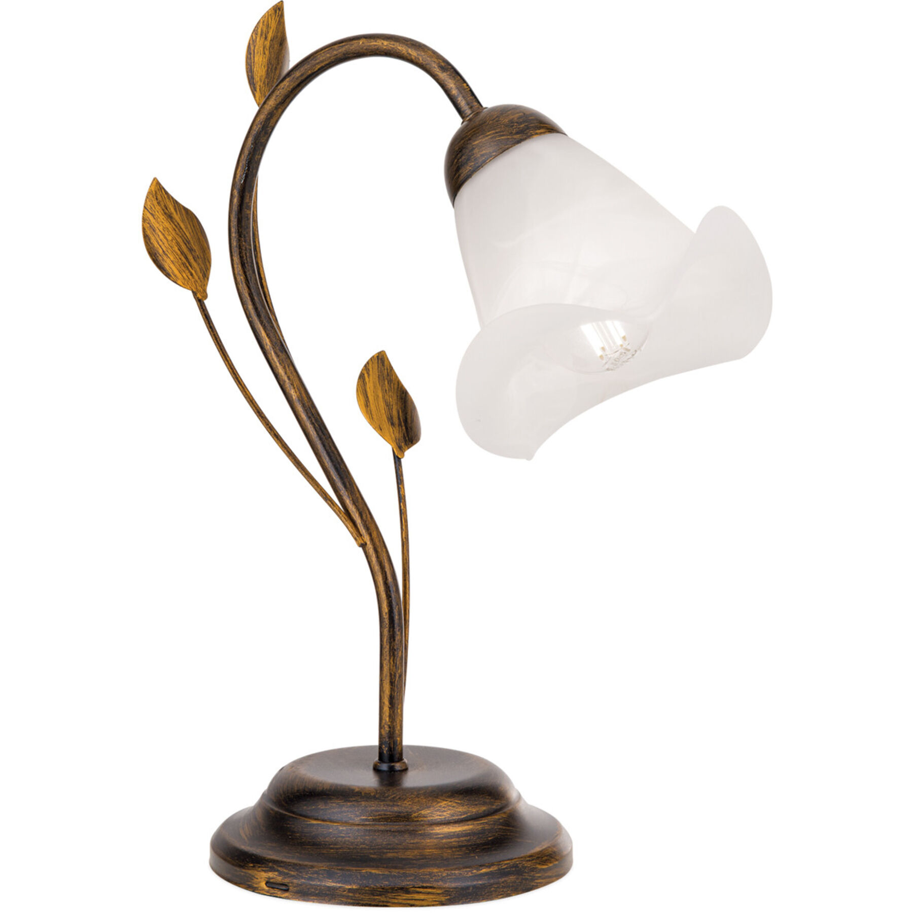 Tischlampe Sisi Stahl 25 cm - Farbe: Antik