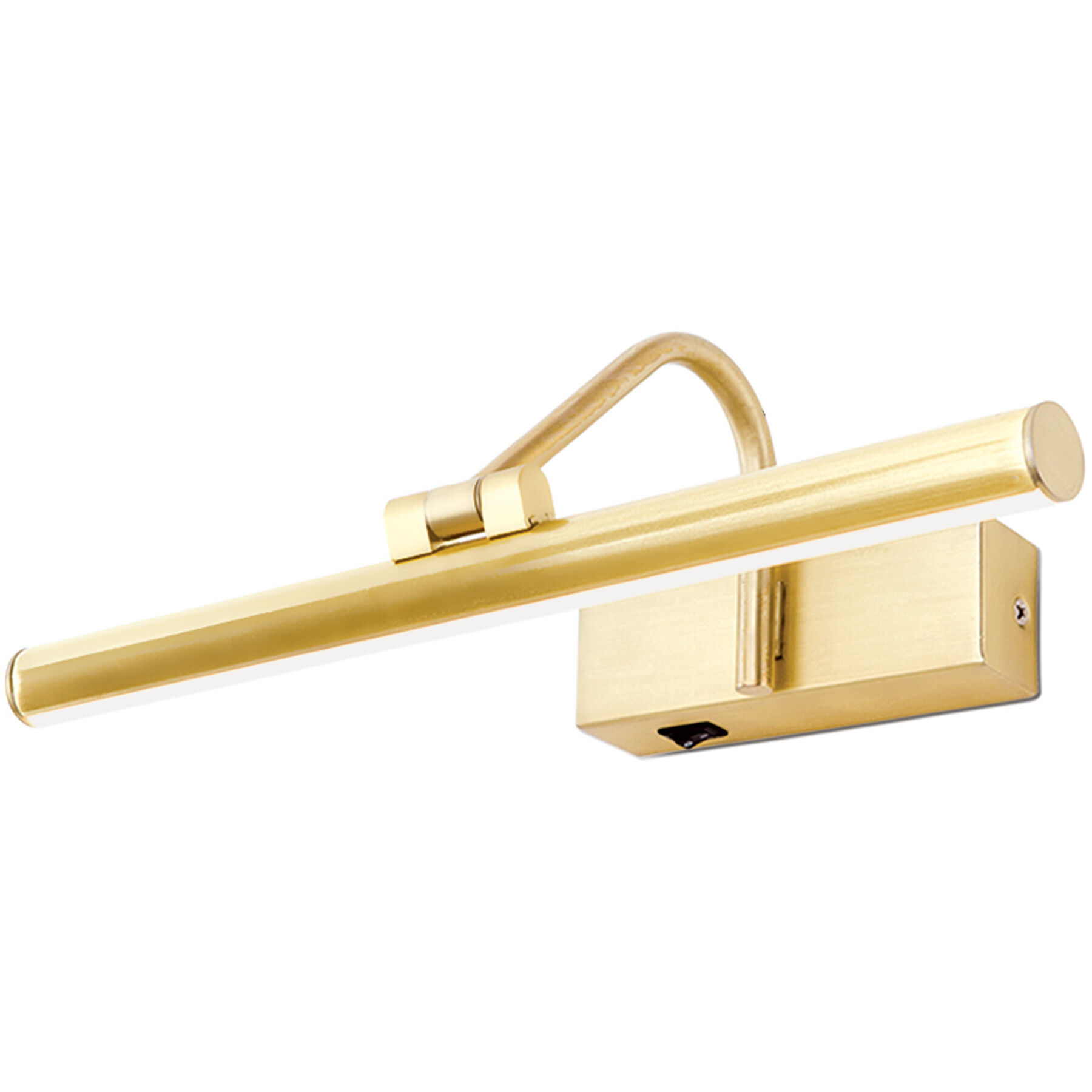 Wandlampe Portrait gold Stahl 380 lm B 18.5 cm - Lichtfarbe: Warmweiss