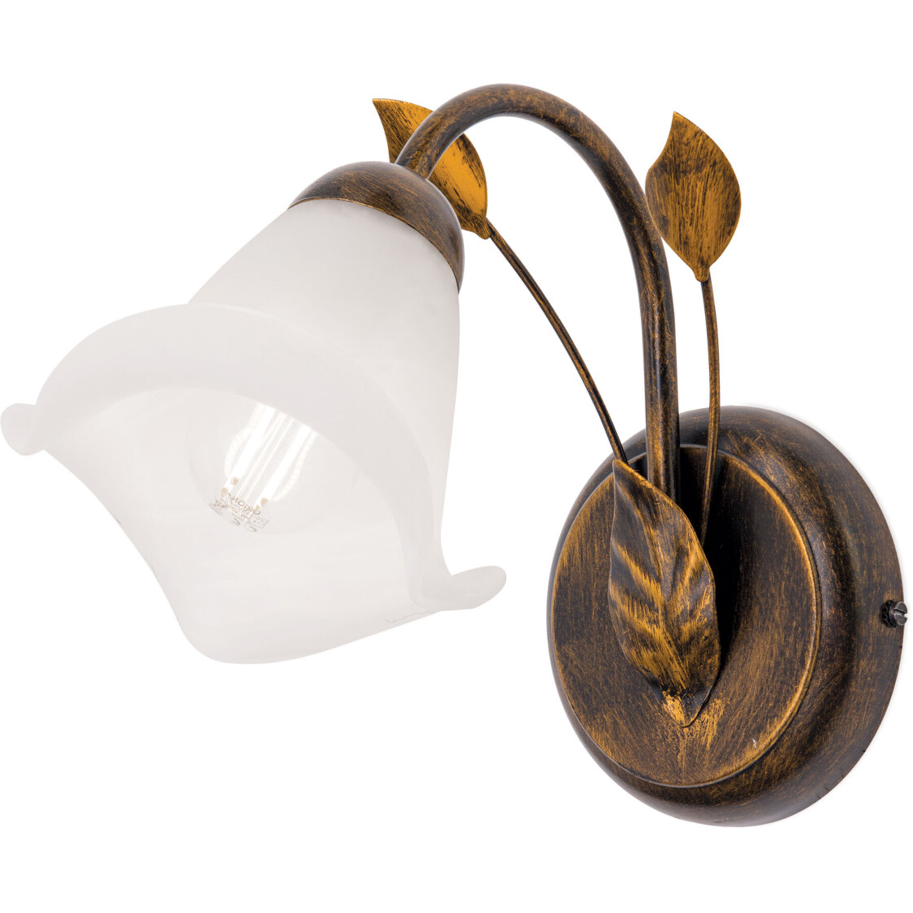 Wandlampe Sisi Antik Stahl B 25 cm