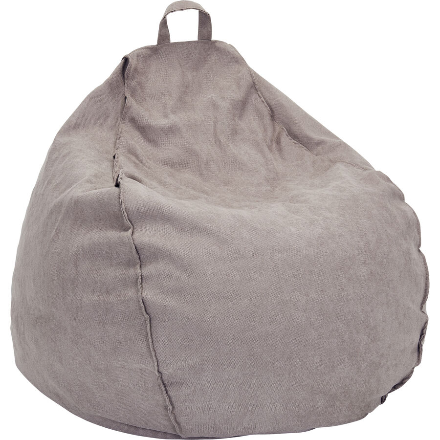 Poltrona a sacco Fanny Poliestere Beige L 80 P 80 A 90 cm 100