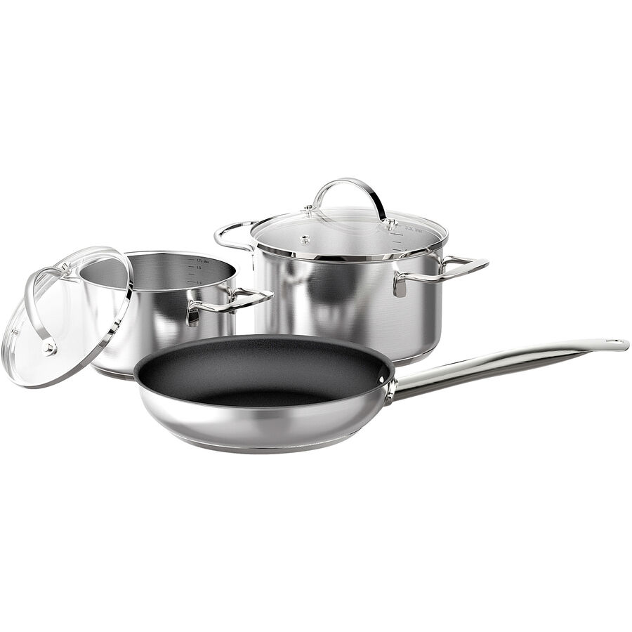 Kasserolle Pentola Edelstahl Edelstahl 20 cm 20 cm 20 cm