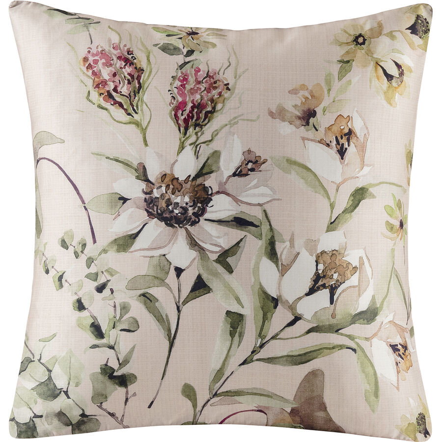 KAS Kissenbezug Paloma Mehrfarbig Baumwolle 65 cm 65 cm – Farbe: Bunt