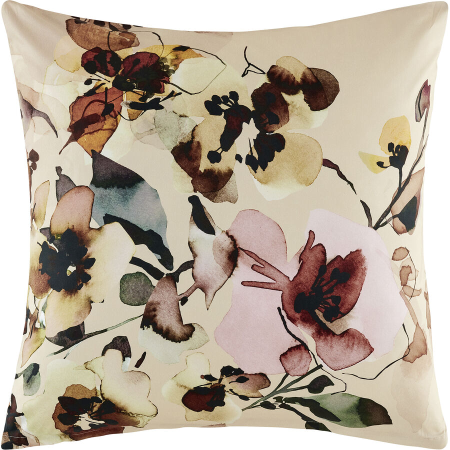 KAS Kissenbezug Romneya Mehrfarbig Baumwolle 50 cm 70 cm – Farbe: Bunt