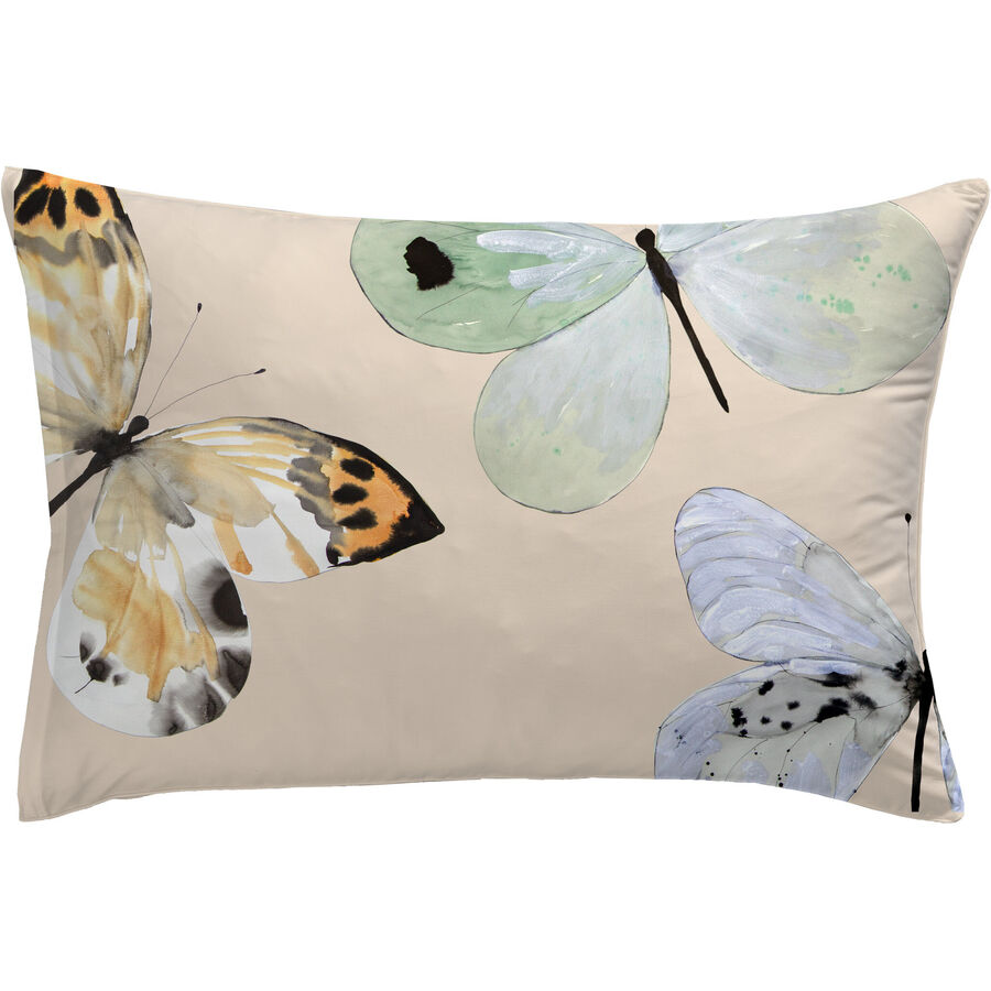 Kissenbezug Mirana Beige/Bunt Tiermuster Baumwolle B 65 T 65 cm