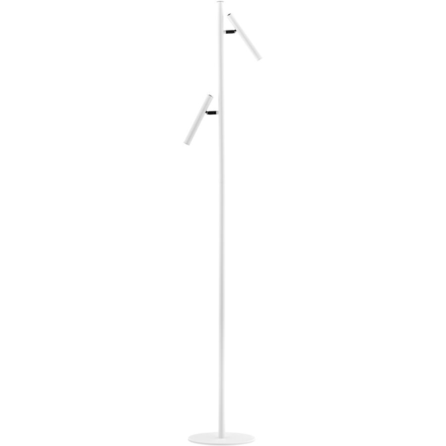 Leselampe Streak Weiss Aluminium/Eisen 25 cm 163 cm