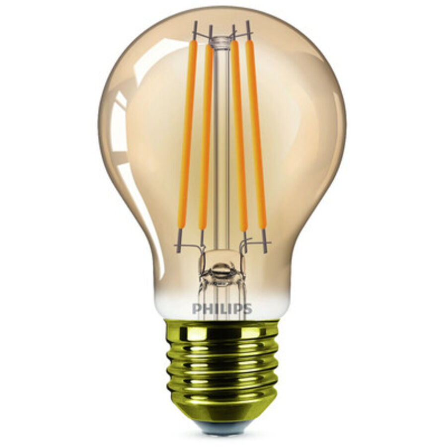 Philips Philips LEDclassic Lampe Gold ersetzt 25W, E27, warmweiß (1800 Kelvin), Dekolampe