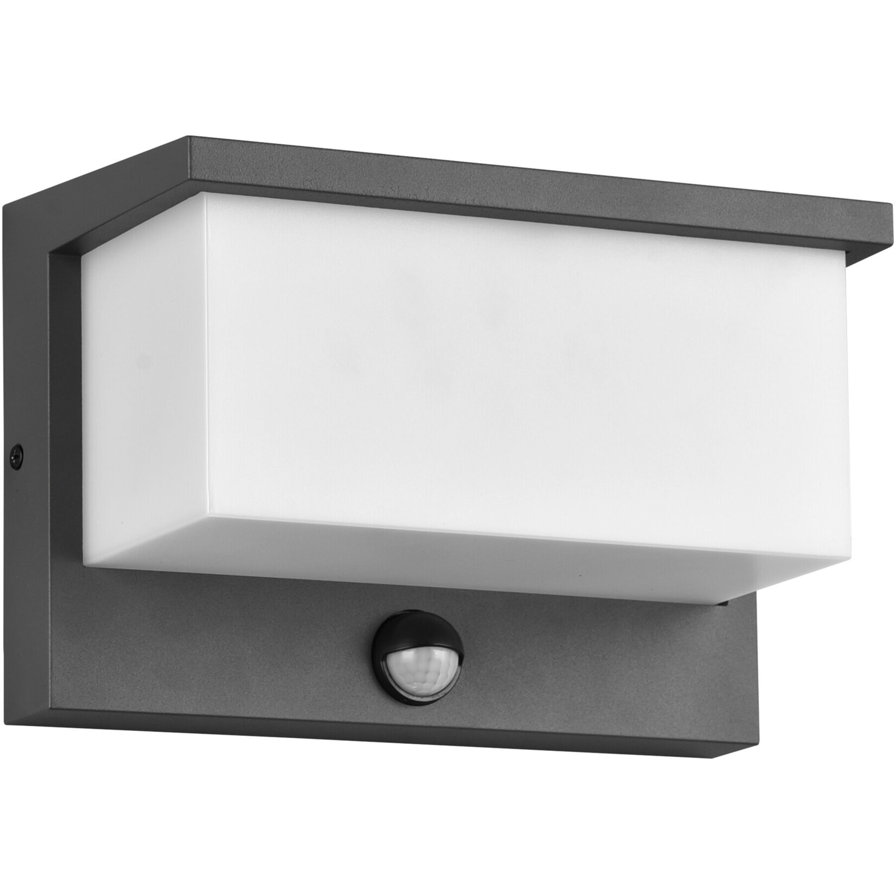 Wandlampe Nestos anthrazit Aluminium 1300 lm B 23 cm - LED - Lichtfarbe: Warmweiss - LED Energiesparlampen