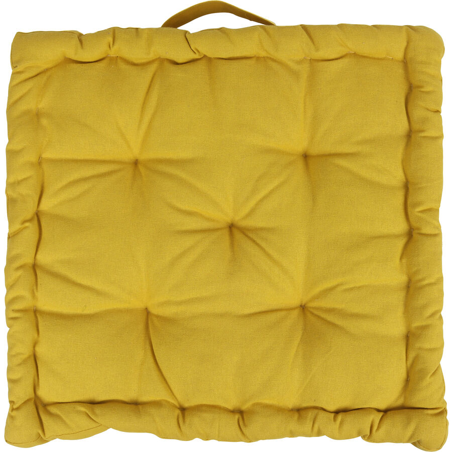 Gartensitzkissen Oslo Gold Baumwolle 40 cm 40 cm