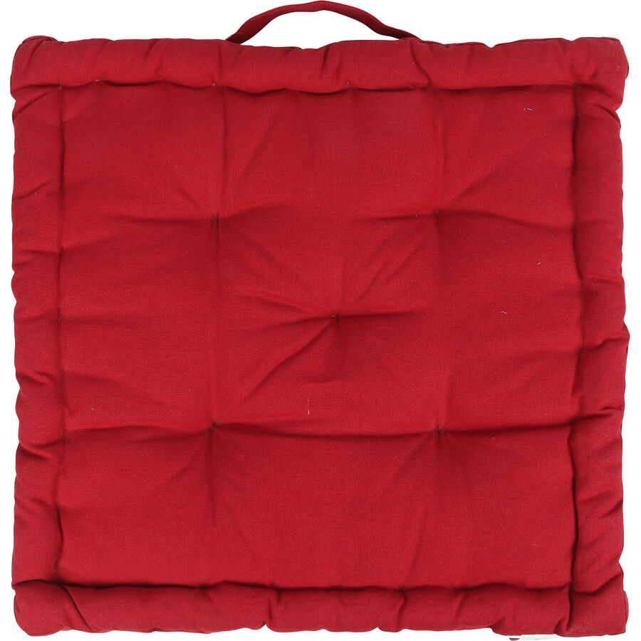 Gartensitzkissen Oslo Rot Baumwolle 40 cm 40 cm