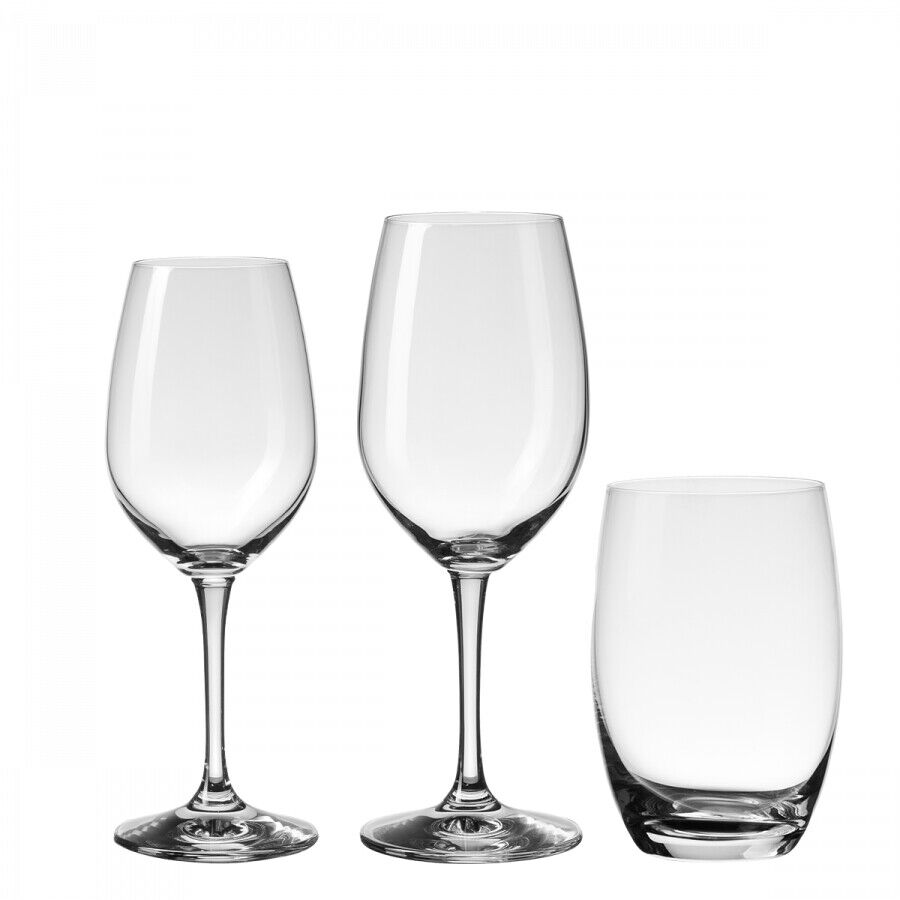 Gläser-Set Basic Transparent Glas