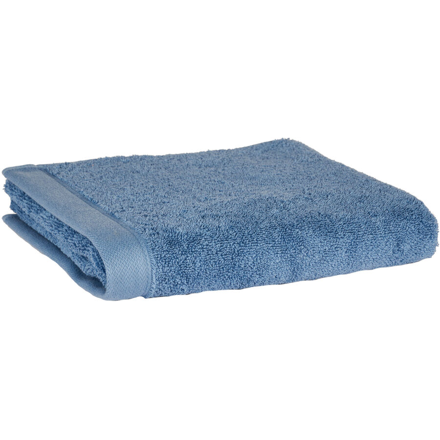 Duschtuch Nea Blau Baumwolle 70 cm 140 cm – Farbe: Indigo – Duschtuch
