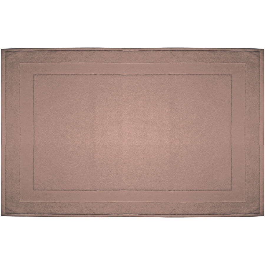 Badteppich Nea Braun Baumwolle 50 cm 75 cm – Badteppich