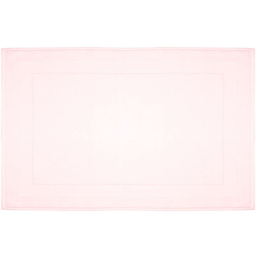 Badteppich Nea Rosa Baumwolle 50 cm 75 cm – Badteppich