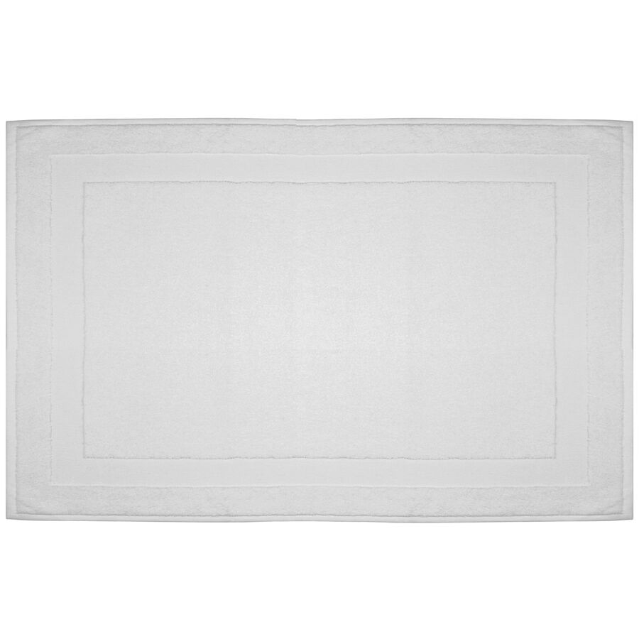 Badteppich Nea Silber Baumwolle 50 cm 75 cm – Badteppich