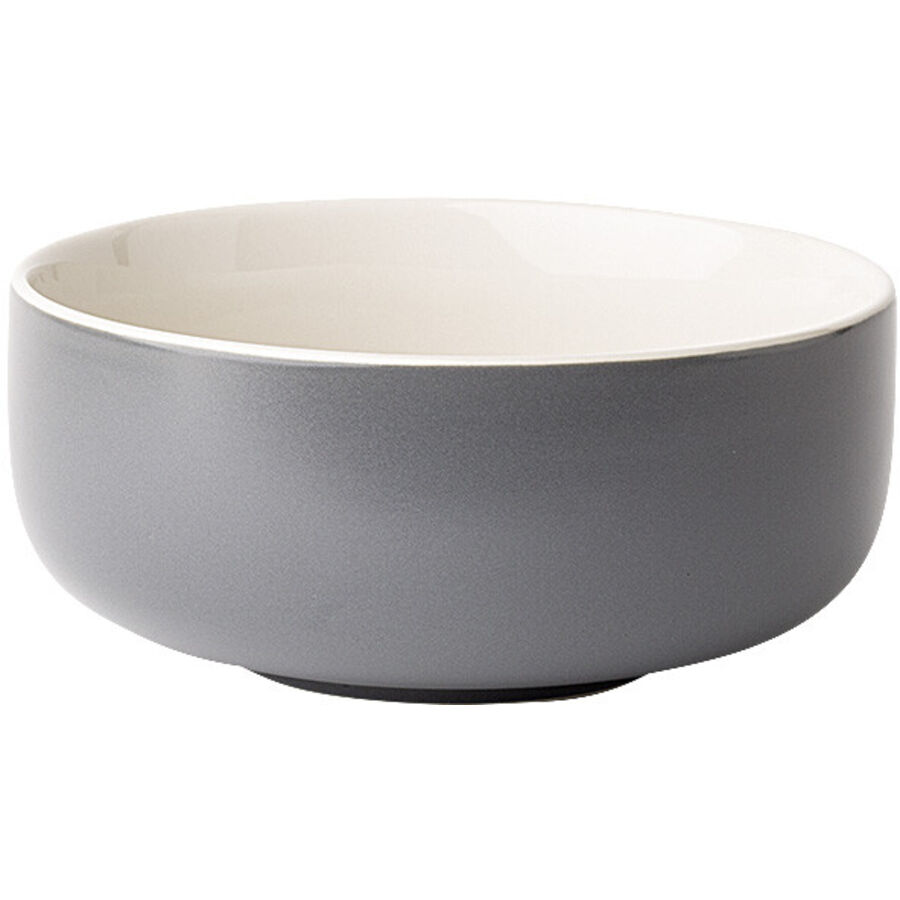 Schalen-Set Elements Grau Steingut