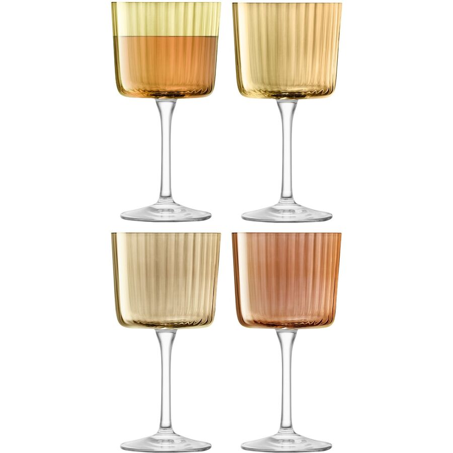 Weingläser-Set Gems Braun Glas 15.5 cm 8 cm