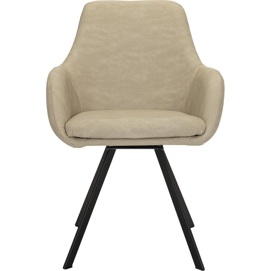 Stuhl Tutto Beige Stoff 56 cm