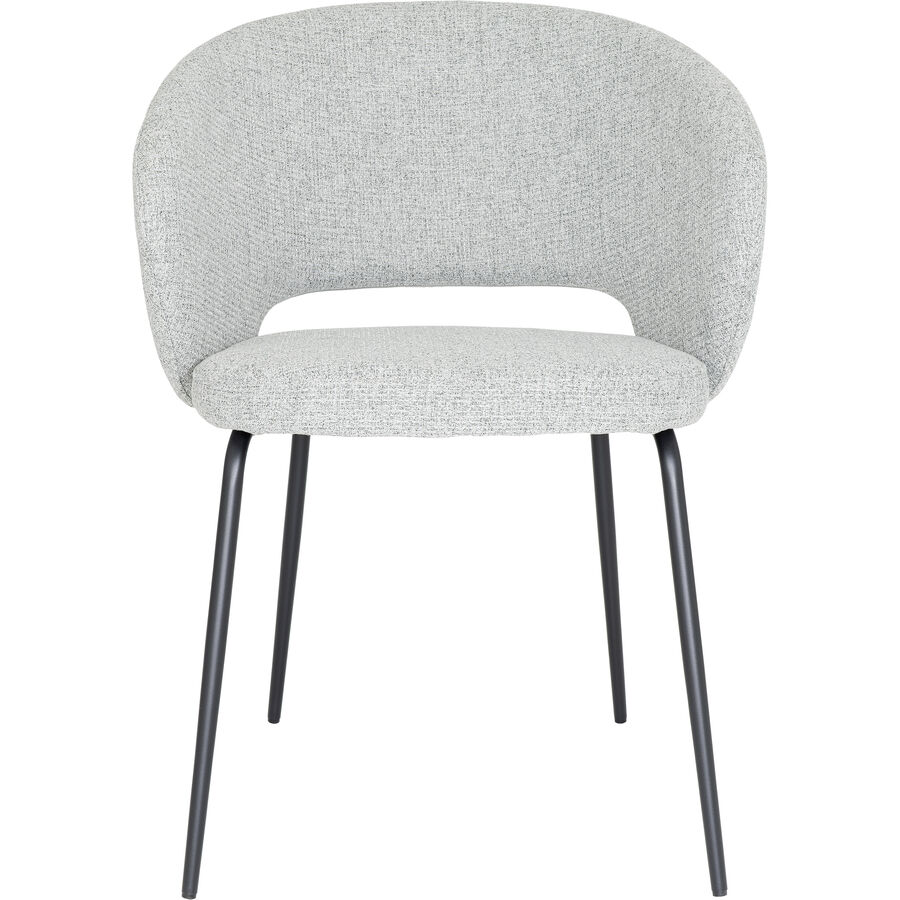 Stuhl Bivino Grau Stoff 76 cm