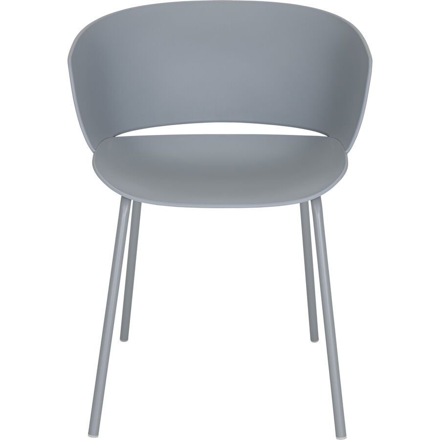 Stuhl Conza Blau Kunststoff 47.5 cm