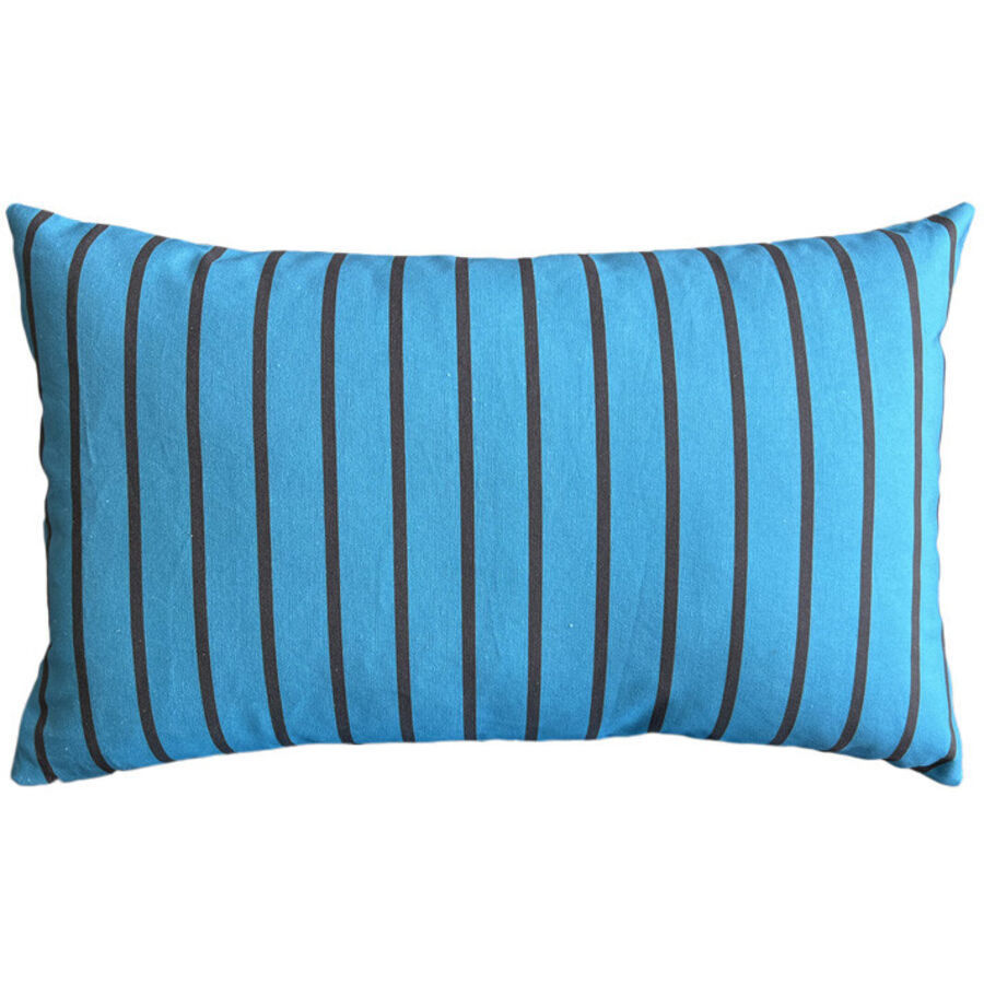 Zierkissen Boat House Cyan Baumwolle/Polyester 30 cm 50 cm