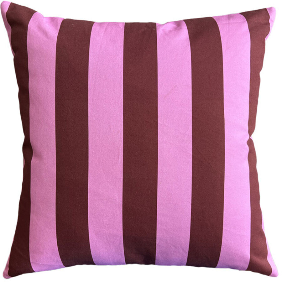 Zierkissen Boat House Magenta Baumwolle/Polyester 45 cm 45 cm