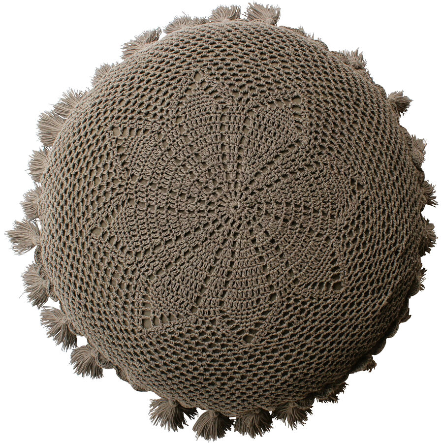Zierkissen Garden House Grau Baumwolle 40 cm 40 cm