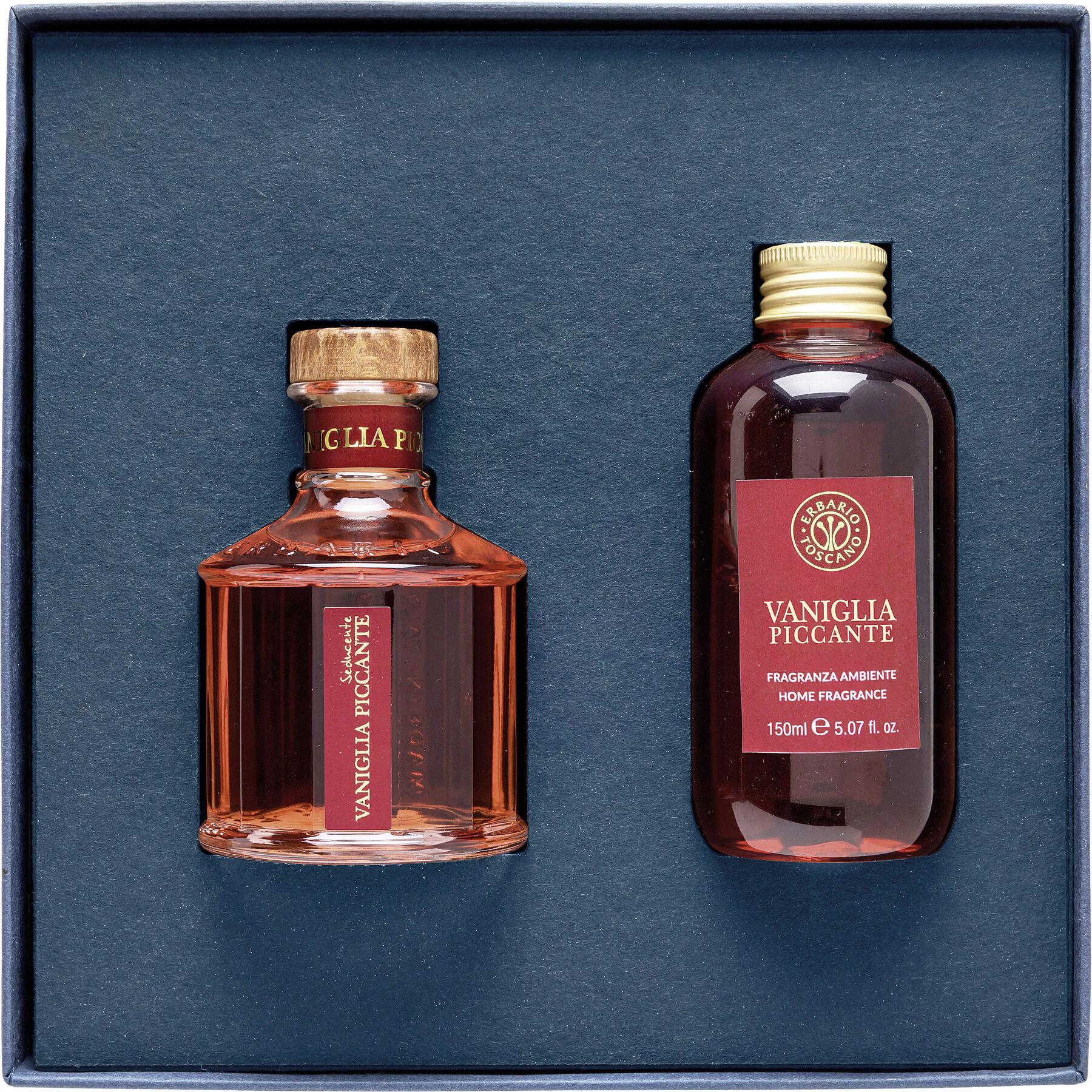 Erbario Toscano Erbario Geschenkbox Home Spicy Vanilla - Farbe: blau - Material: Glas - 236