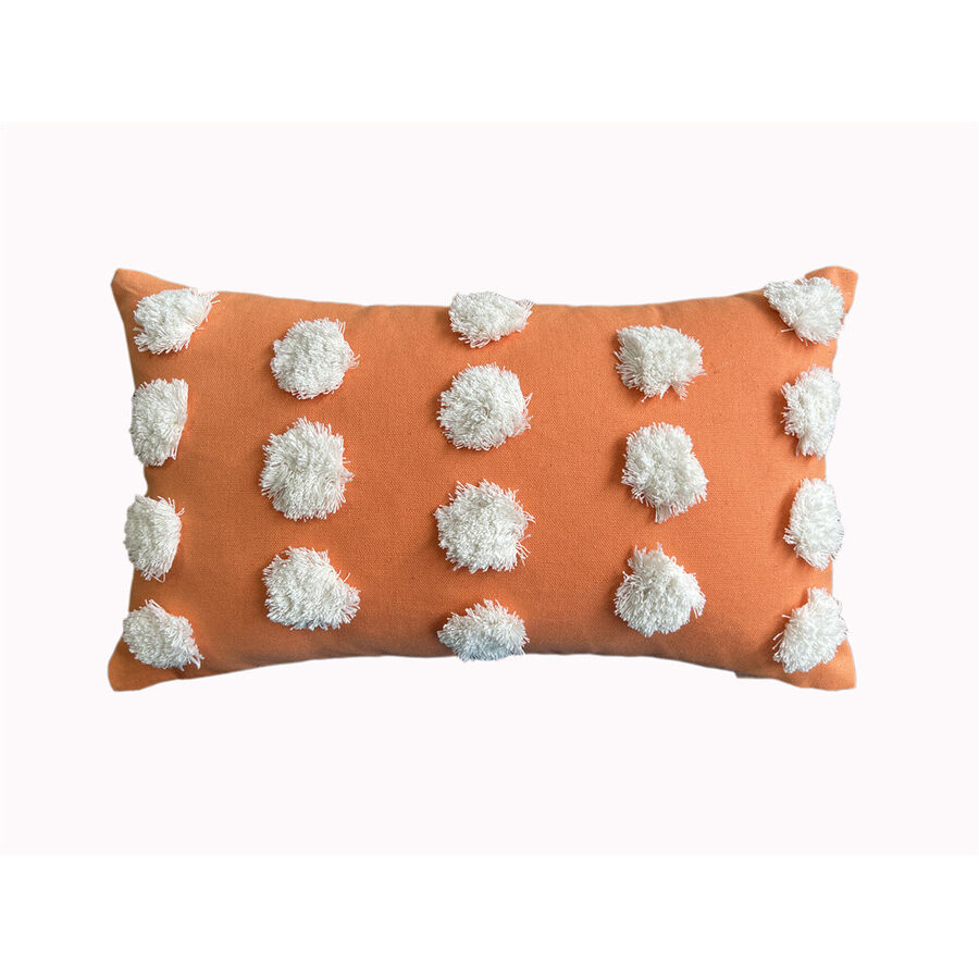 Zierkissen Juna orange Baumwolle B 30 T 50 cm