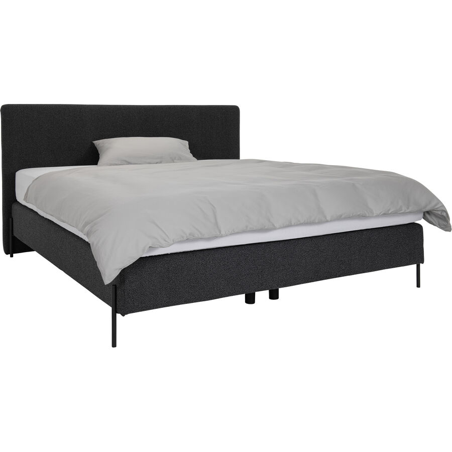 Boxspringbett President anthrazit Stoff 180 x 200 cm - Möbel Konfigurator: Traummöbel individuell zusammenstellen
