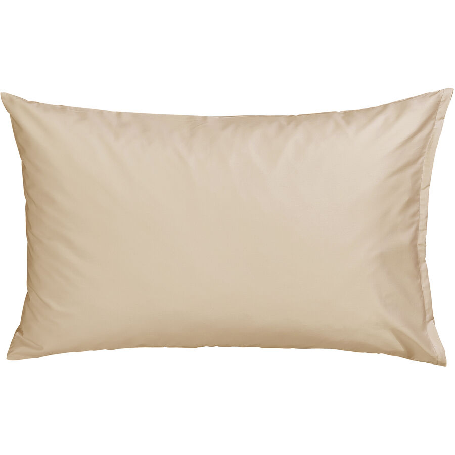 Kissenbezug Kos Apricot Einfarbig Satin B 65 T 65 cm