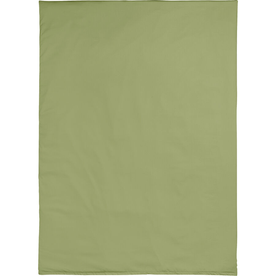 Duvetbezug Kos olive Einfarbig Satin 160 x 210 cm - Material: Baumwollsatin