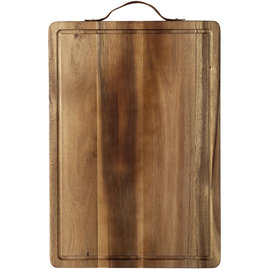 Schneidebrett Zoe Braun Holz 32 cm 46 cm