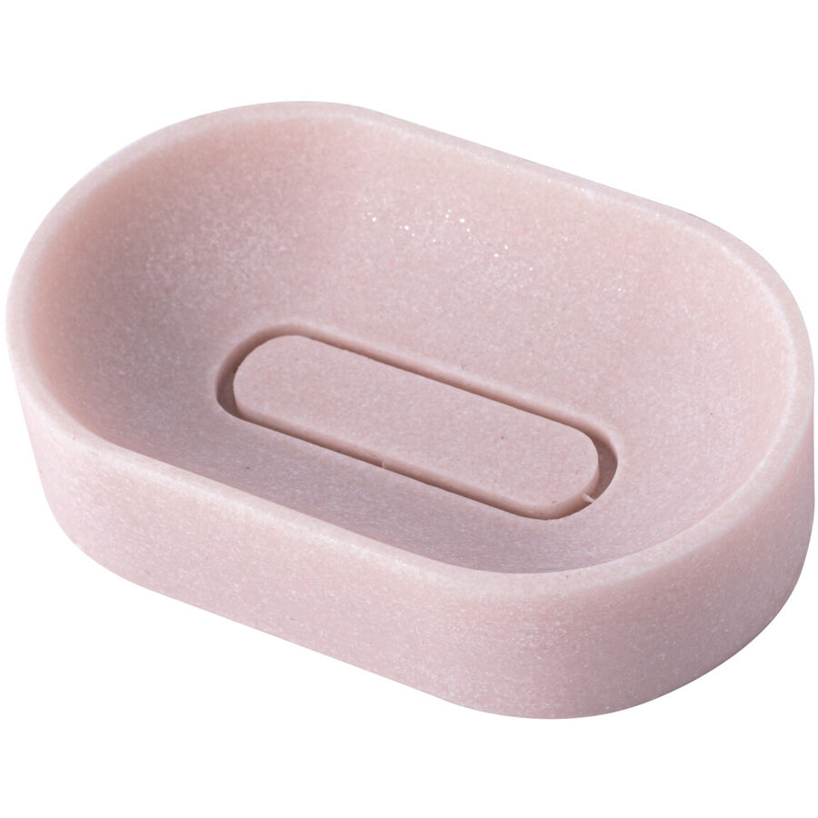 Seifenschale Romy Rosa Stein 7 cm 11 cm