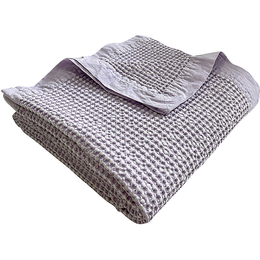 Wohndecke Gill Lila Baumwolle 200 cm 150 cm