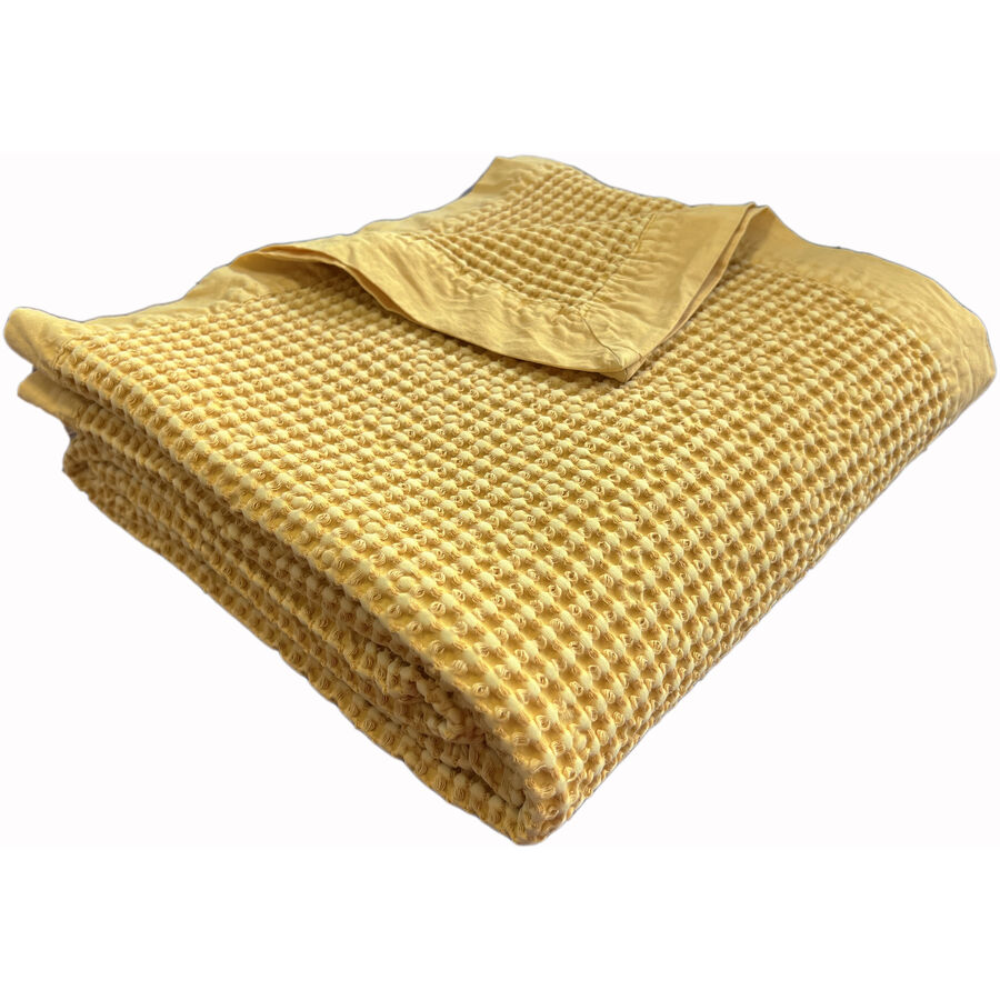 Wohndecke Gill Gelb Baumwolle 200 cm 150 cm