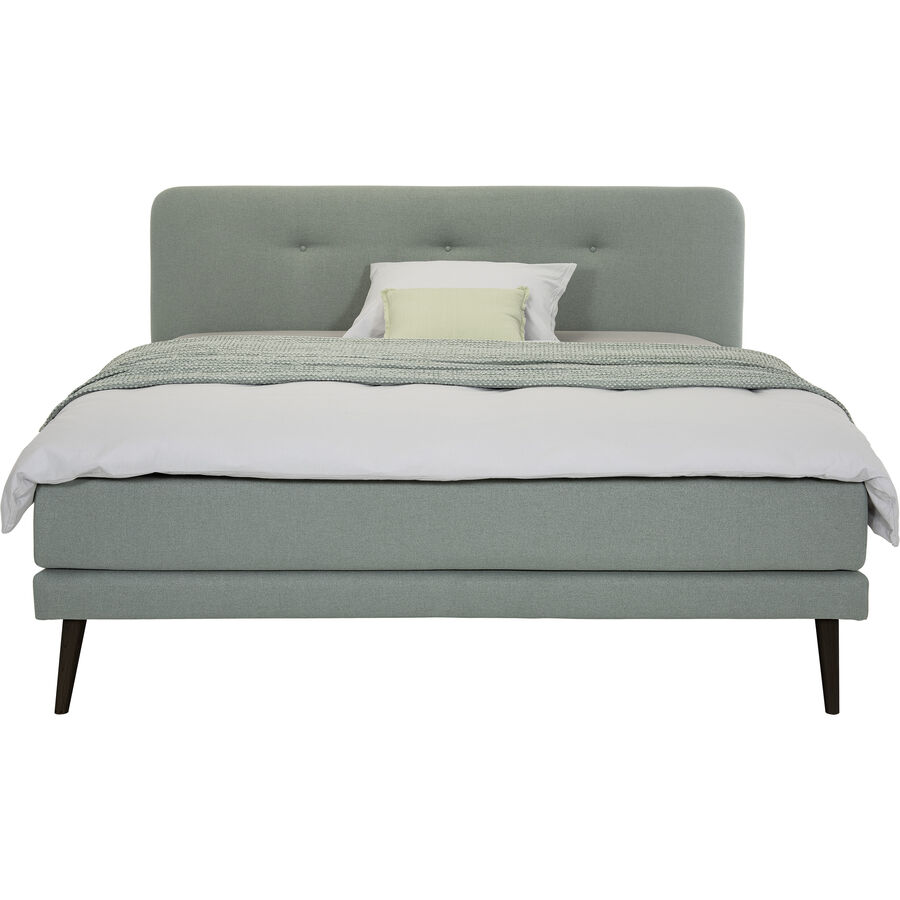 Boxspringbett President mint Stoff 160 x 200 cm - Möbel Konfigurator: Traummöbel individuell zusammenstellen