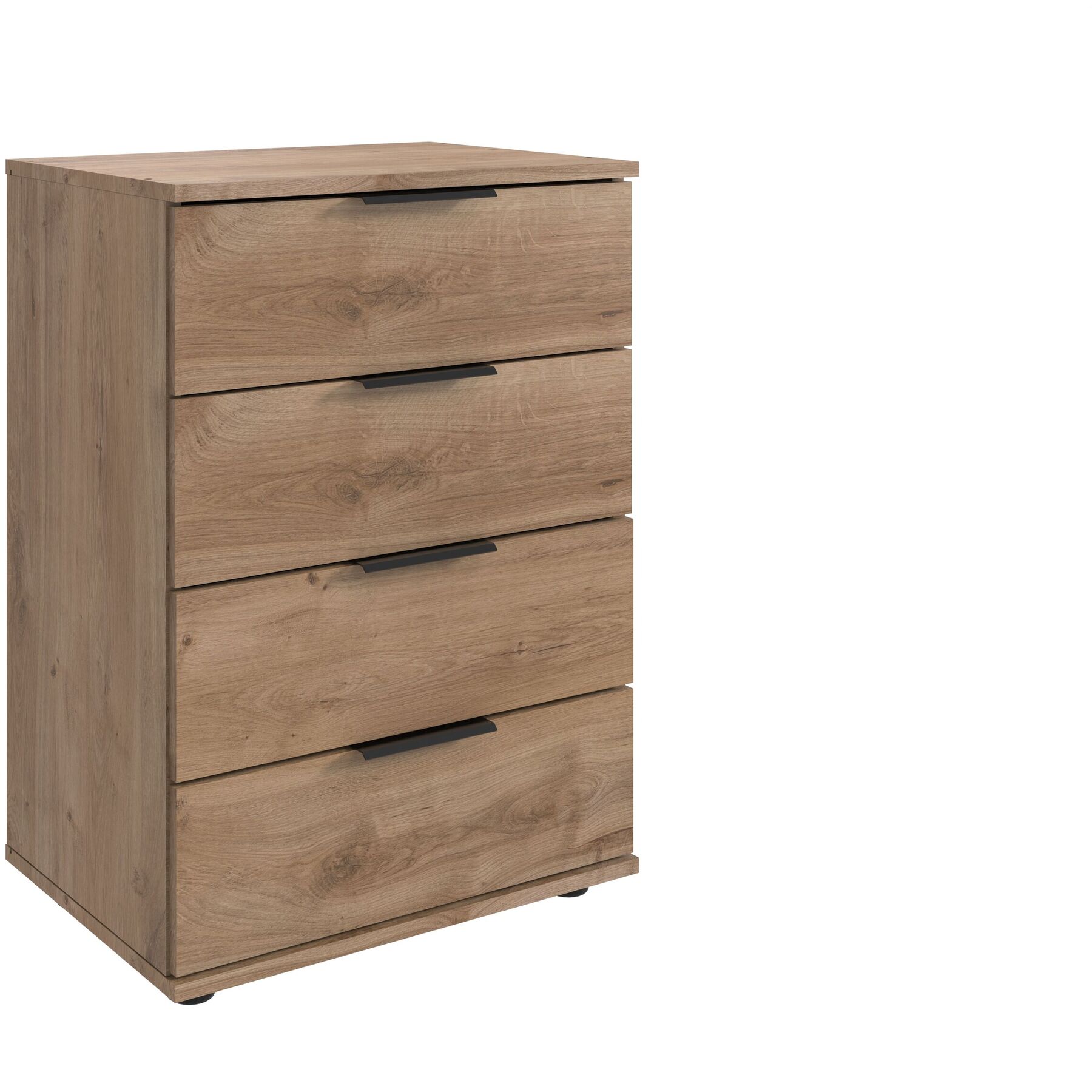 Nachttisch Metaa Plankeneiche Holzwerkstoff B 52 H 74 cm - Nachttisch